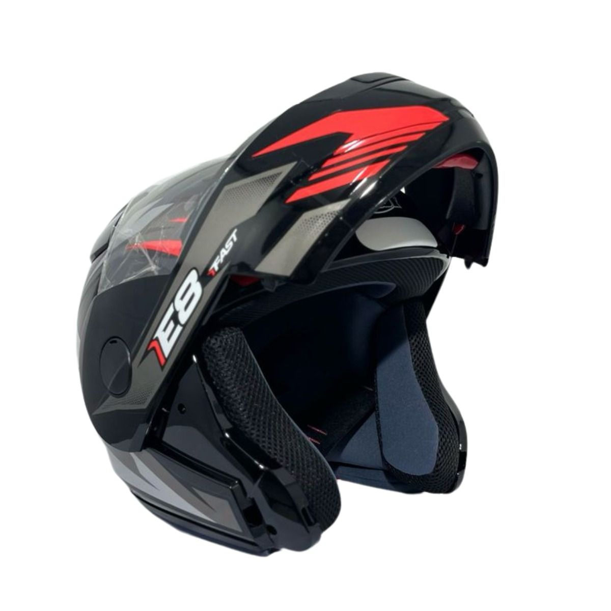 Capacete Articulado Ebf New E8 Robocop Escamoteável + Cores