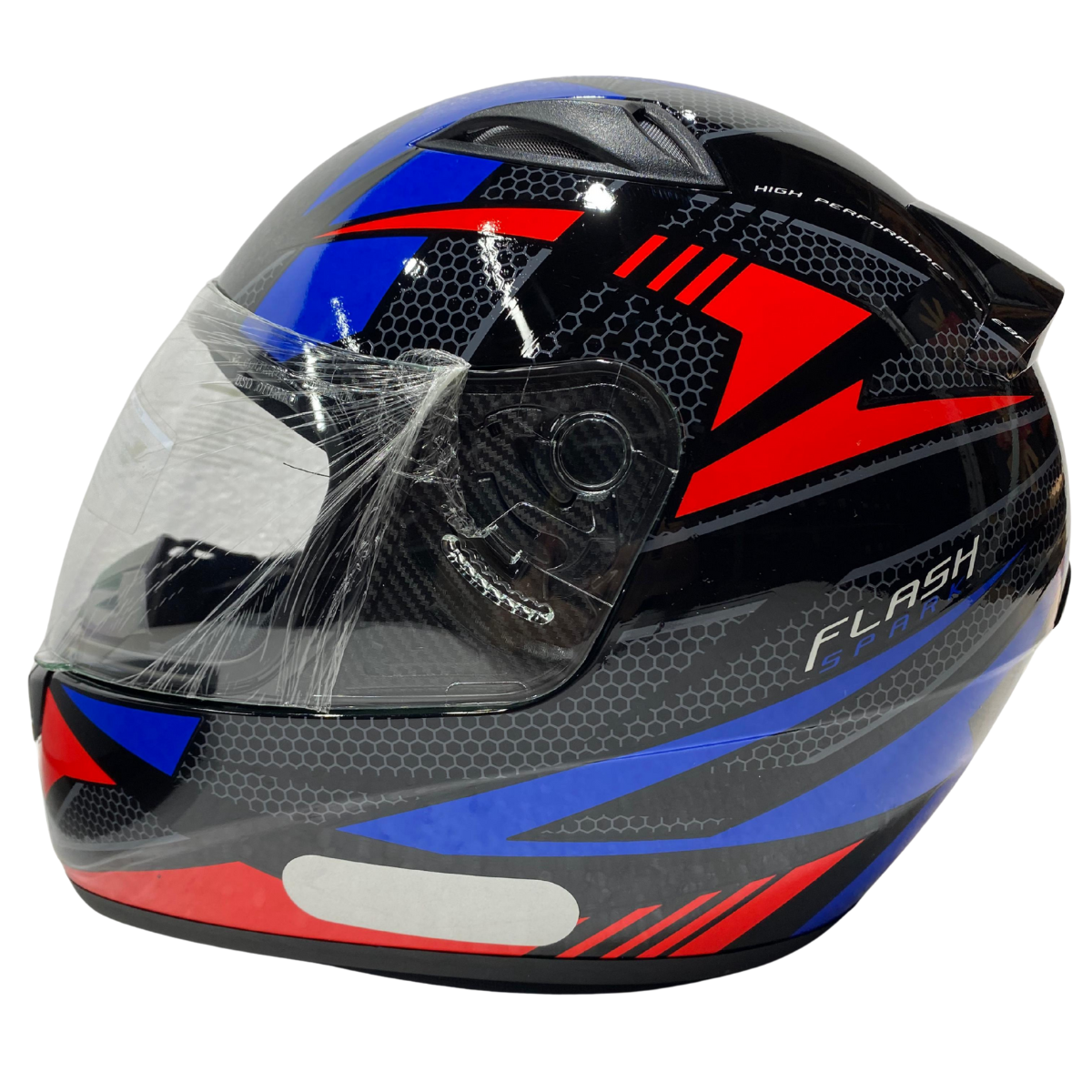 Capacete Moto EBF Esportivo New Spark Flash C/ Narigueira