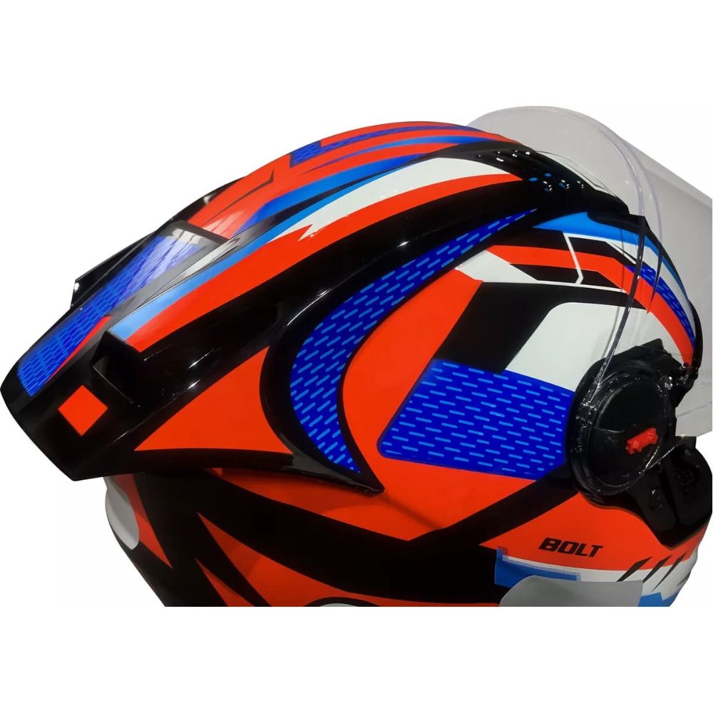 Capacete FW3 GT Racing Bolt Design Com Narigueira