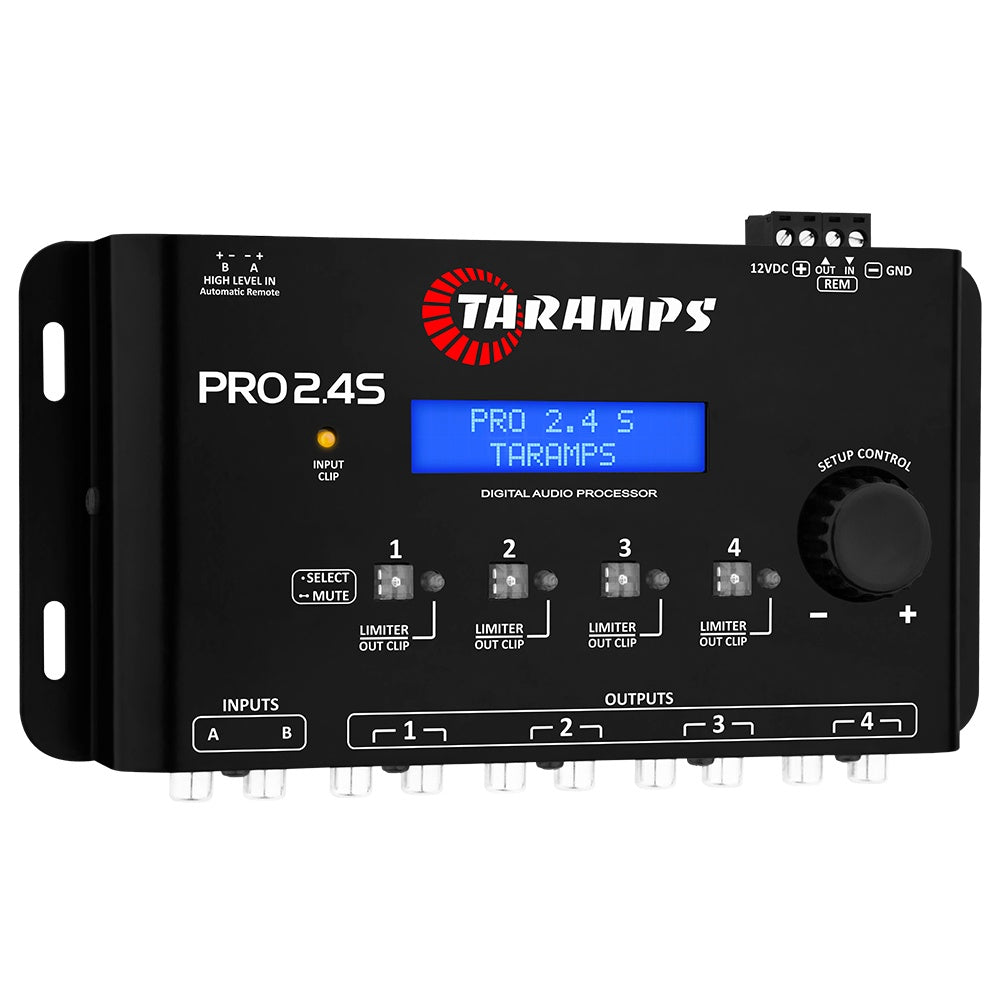 Processador De Áudio Digital Taramps Pro 2.4s Equalizador