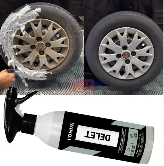 Delet Vonixx Limpador Para Pneus E Borrachas Delet 5litros