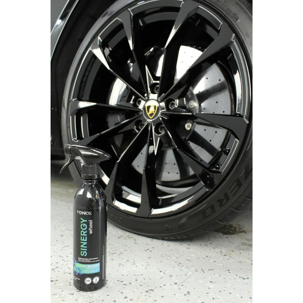 Coating Spray Para Rodas Sinergy Wheel Vonixx 500ml Renovar Brilho Rodas