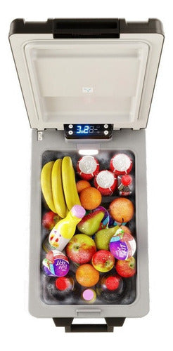 Geladeira Portátil Para Caminhão Carro Van Motor Home 31 Lt