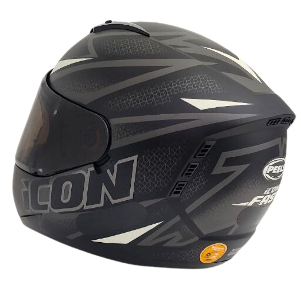 Kit Capacete Fechado Moto Peels Icon Fast + Viseira Fume