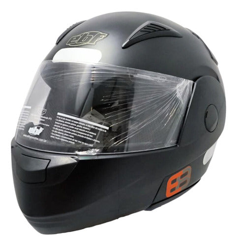 Capacete Articulado Ebf New E8 Robocop Escamoteável + Cores