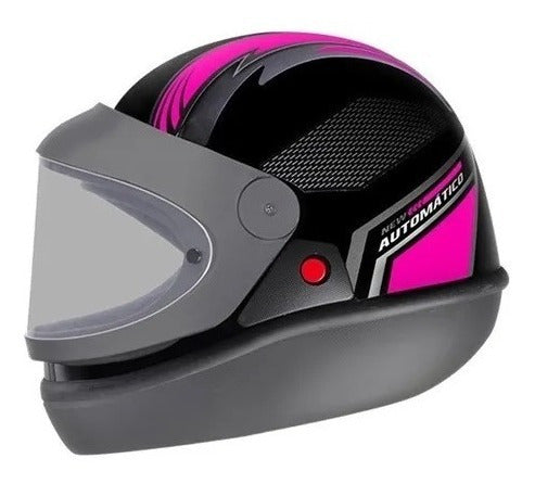 Capacete Ebf Automático Fechado Moto Bolt