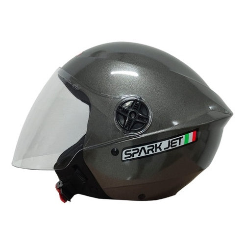 Capacete Moto Ebf Spark Jet Aberto Lançamento + Nfe