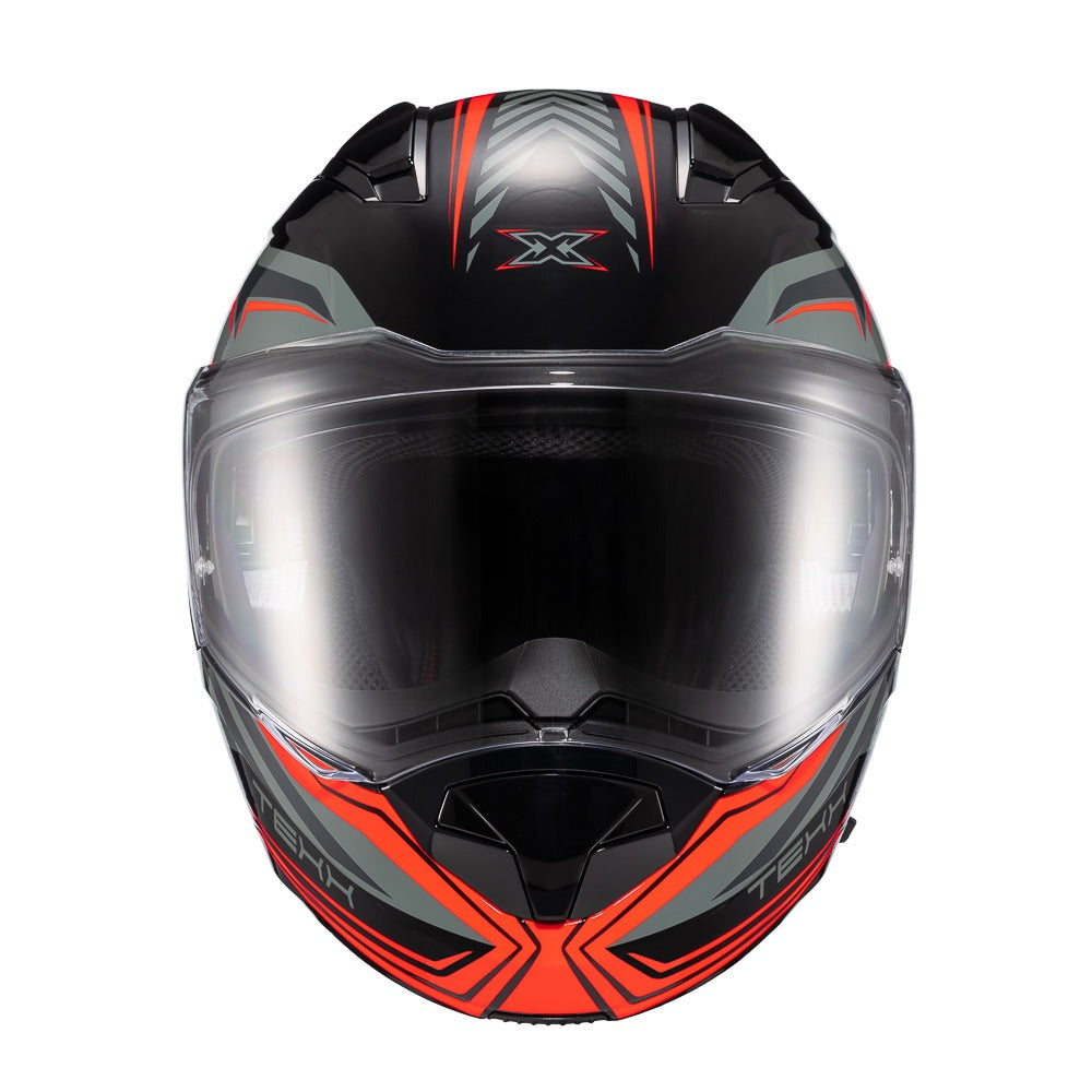 Capacete Escamoteavel Texx Kratos Nomade C/ Óculos Fumê Mega Lopes