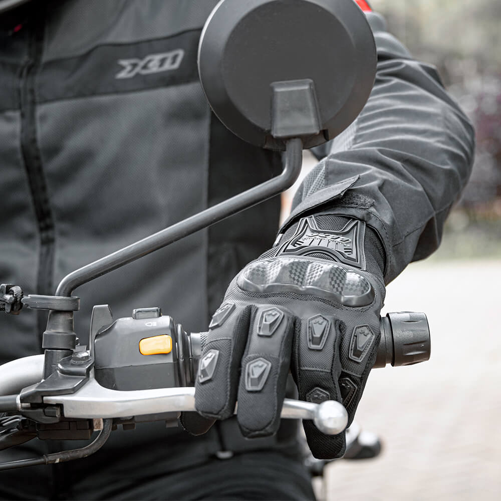 Luva X11 Blackout 2 Motoqueiro Moto Motociclista Proteção