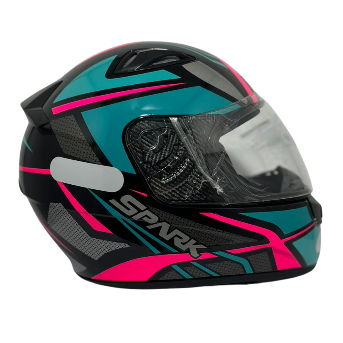 Capacete Fechado New Spark Esportivo Spider C/ Narigueira