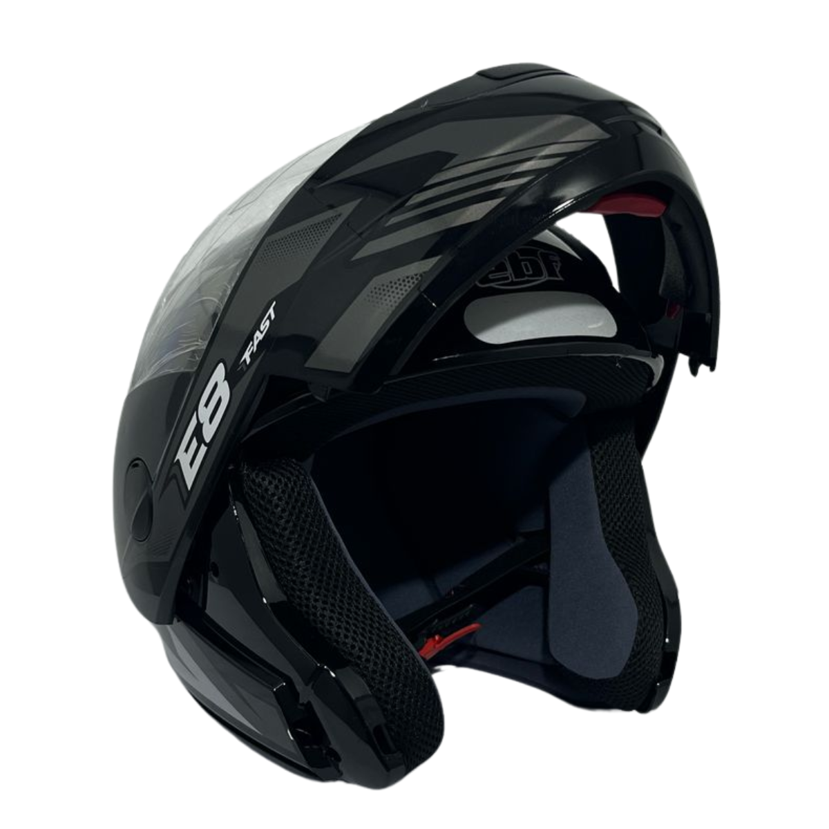 Capacete Articulado Ebf New E8 Robocop Escamoteável + Cores