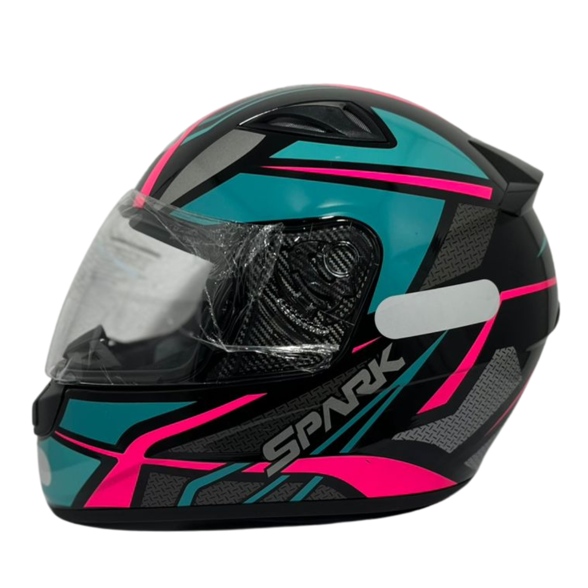Capacete Fechado New Spark Esportivo Spider C/ Narigueira