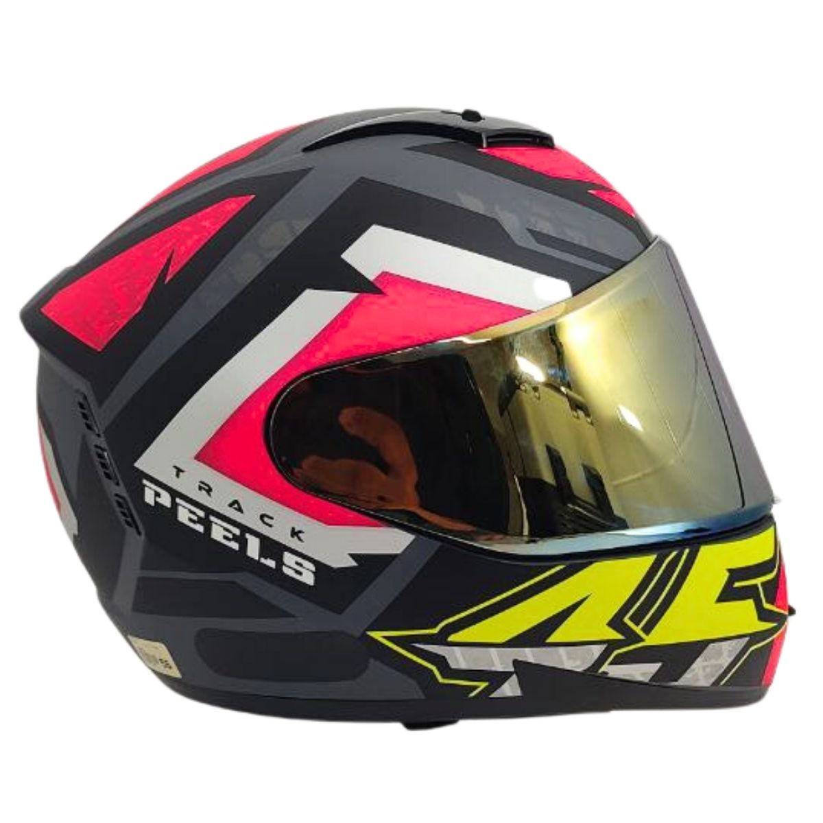 Kit Capacete Fechado Moto Peels Icon Fast + Viseira Dourada