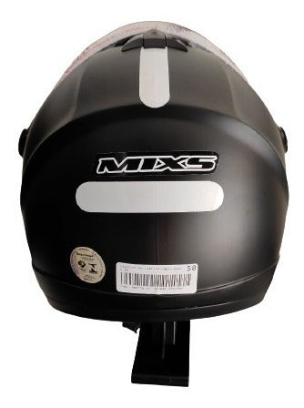 Capacete Escamoteável Mixs Captiva Street Rider Com Óculos