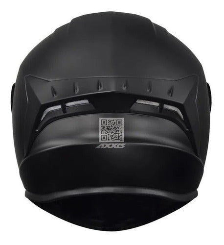 Capacete Axxis Draken Monocolor Preto Fosco Lançamento + Nf