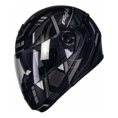 Capacete Moto Articulado Peels Urban Robocop C/ Óculos