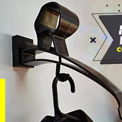 SUPORTE P/ CAPACETES COM GANCHO PARA CABIDE 1256