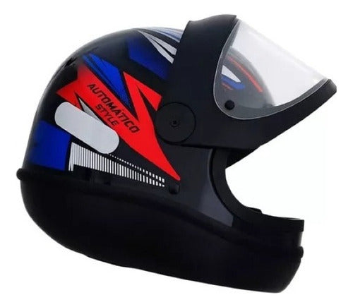 Capacete Ebf Automático Fechado Moto Bolt