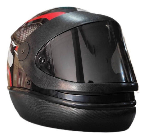 Capacete Moto Fechado Fw3 Automático Com Viseira Fumê