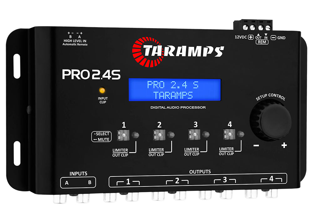 Processador De Áudio Digital Taramps Pro 2.4s Equalizador