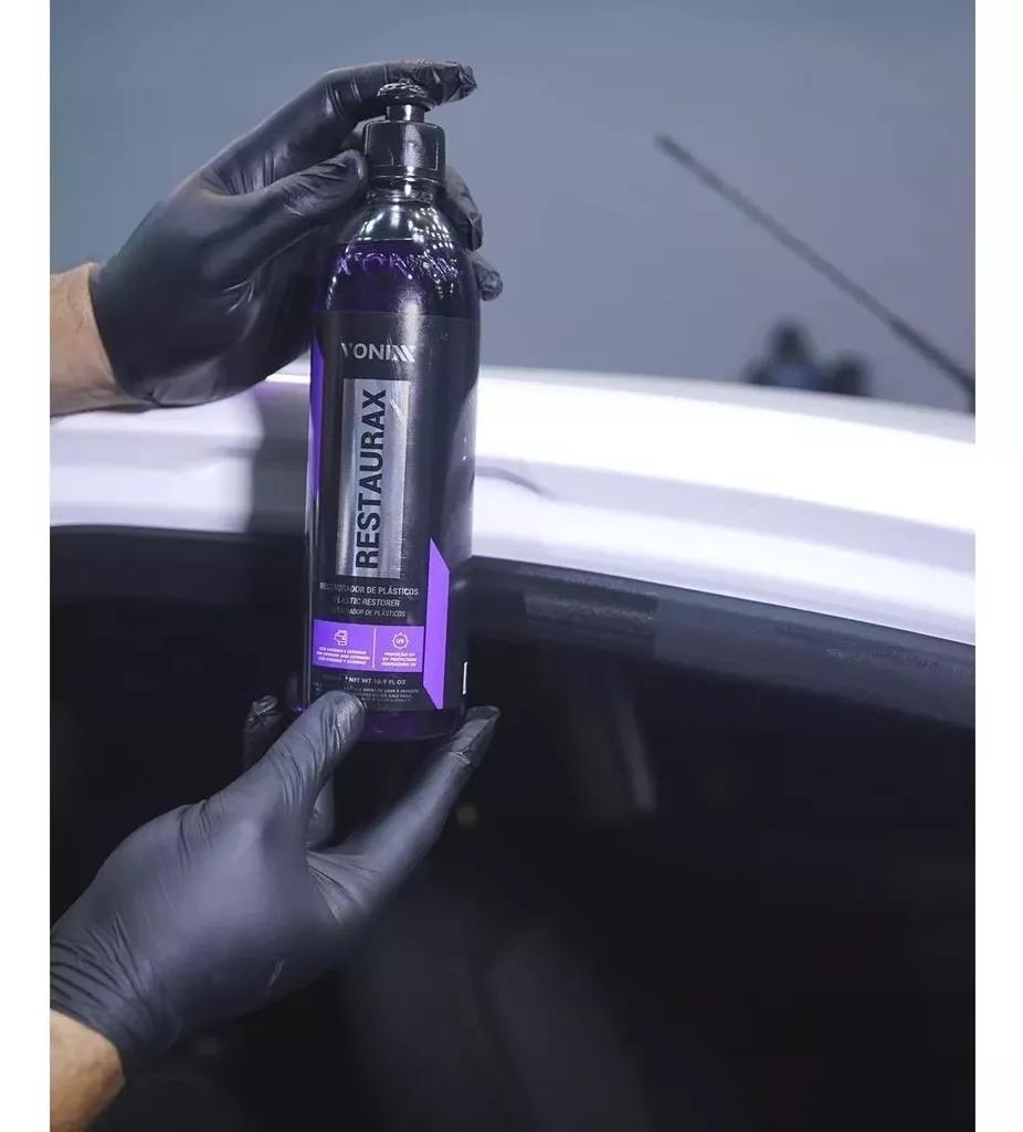 Restaurax Restaurador De Plásticos Automotivo Vonixx 500 Ml
