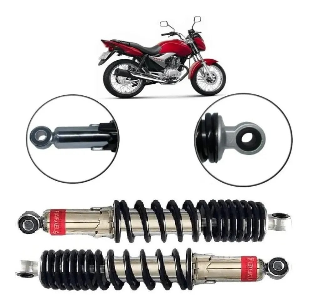 Par Amortecedor Honda Cg Titan Fan 150 125 2004 A 2014