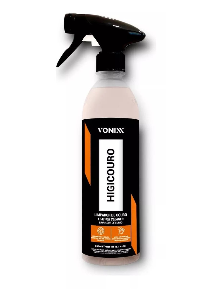 Limpador E Higienizador De Couro Higicouro Vonixx 500ml