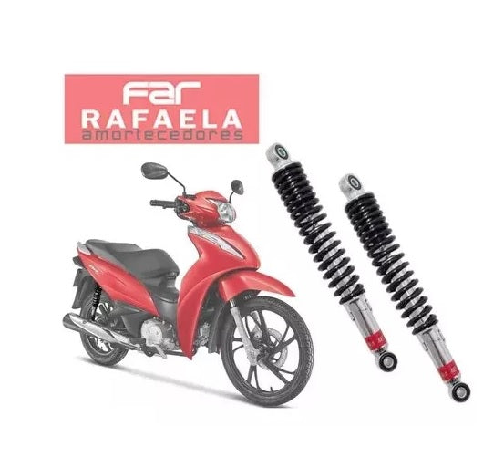 Par Amortecedor Far Rafaela Biz110i Biz 100 Biz 125 Pop 100