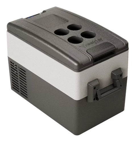 Kit Geladeira Resfriar 31l 12/24v + Fonte 110/220v Original