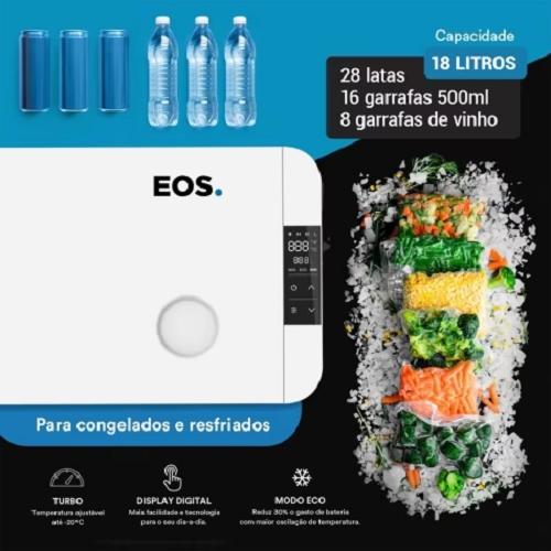 Geladeira Portátil Quadrivolt Caminhão Carro Motor Home 18Lt