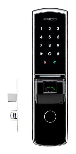 Fechadura Digital Biométrica Com Rolete Pado Fde-201r