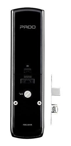 Fechadura Digital Biométrica Com Rolete Pado Fde-201r