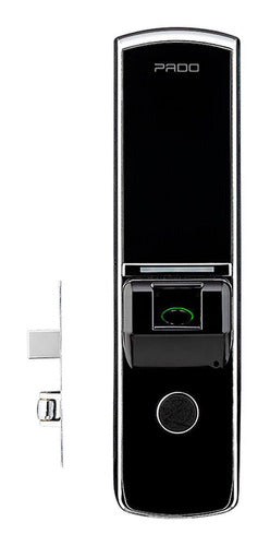 Fechadura Digital Biométrica Com Rolete Pado Fde-201r