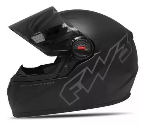 Viseira Fumê Compatível Fw3 Gt 2 Ls2 Ff358 Ff396 Helt Strada