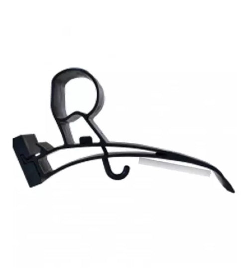 KIT 2 SUPORTE P/ CAPACETES COM GANCHO PARA CABIDE JAQUETA