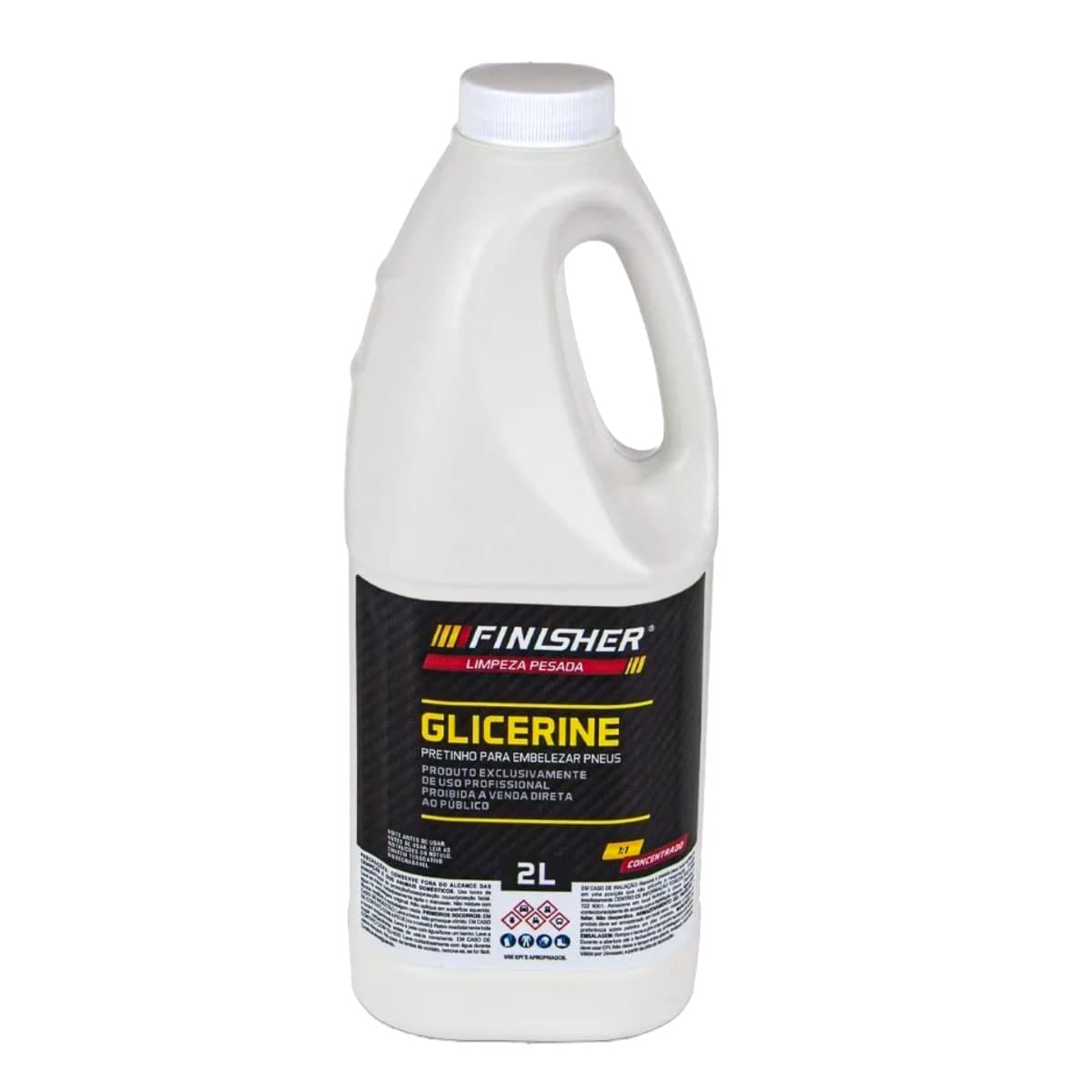 Glicerine Pneu Pretinho Concentrado - 2 Litros Finisher