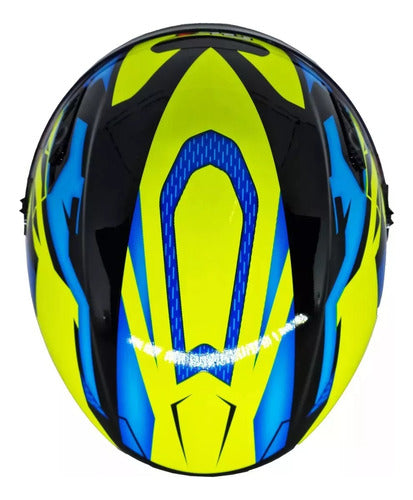 Capacete Fw3 X Open Fox Com Óculos Interno Aberto Top