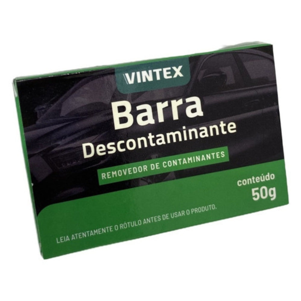 Clay Bar Vonixx V-bar 50g Barra Descontaminante Polimento