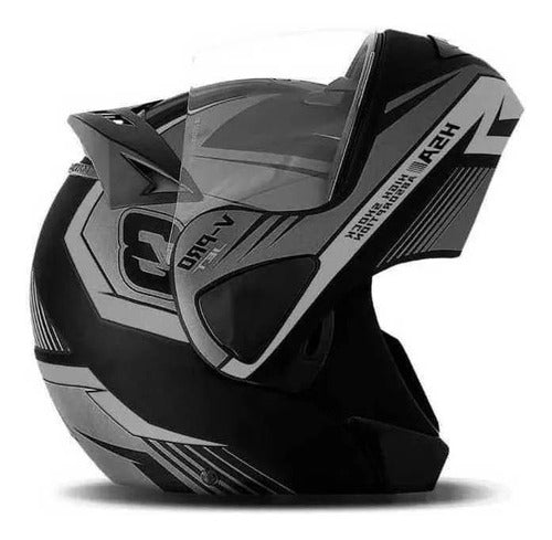 Capacete Articulado Pro Tork V-pro Jet 3 + Narigueira Brinde