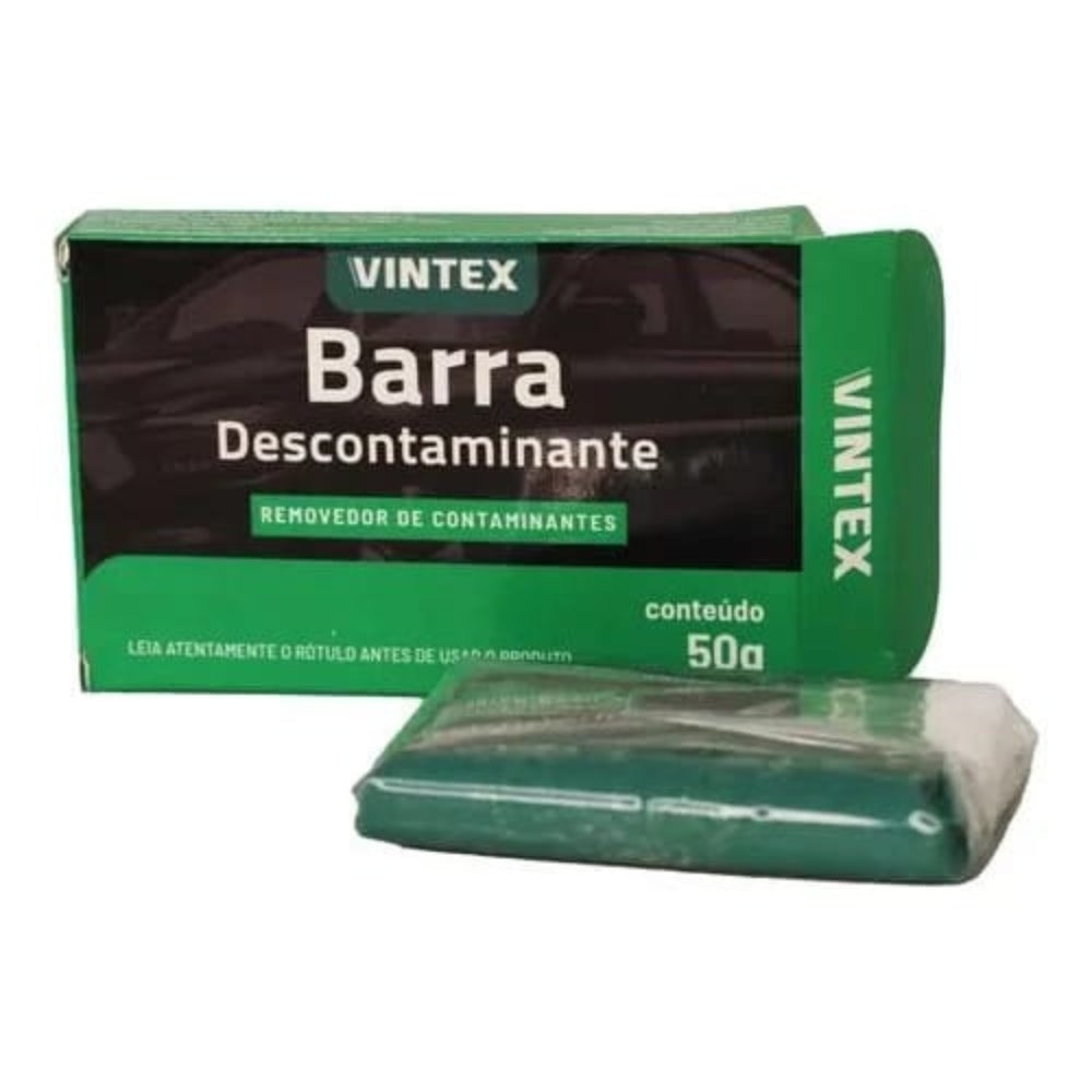 Clay Bar Vonixx V-bar 50g Barra Descontaminante Polimento