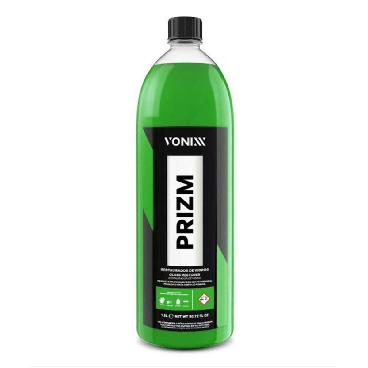 Prizm 1,5 Litros Limpa Vidros Removedor Chuva Acida Vonixx