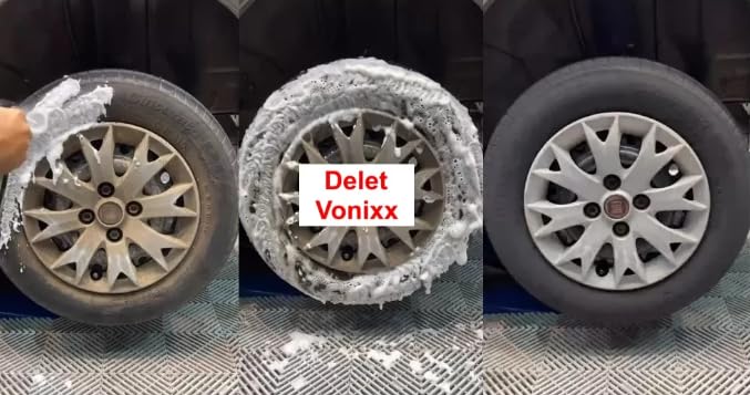 Delet Vonixx Limpador Para Pneus E Borrachas Delet 5litros