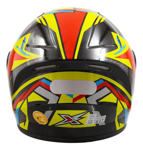 Kit Capacete Xtroy Esportivo Com Narigueira + Vis Camaleão
