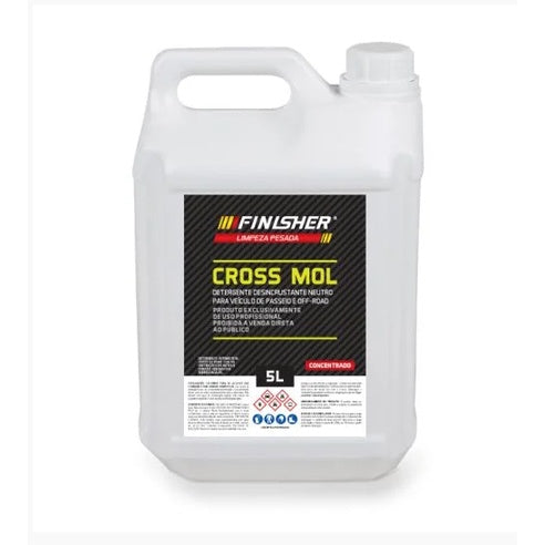 CROSS MOL DETERGENTE SHAMPOO DESINCRUSTANTE NEUTRO 5L - FINISHER