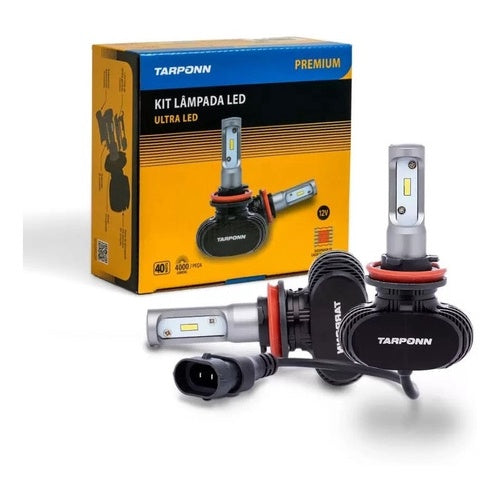 Kit Lampadas Led Ultra H1 H3 H7 H8 H11 H16 Hb3 Hb4 6k 8000lm