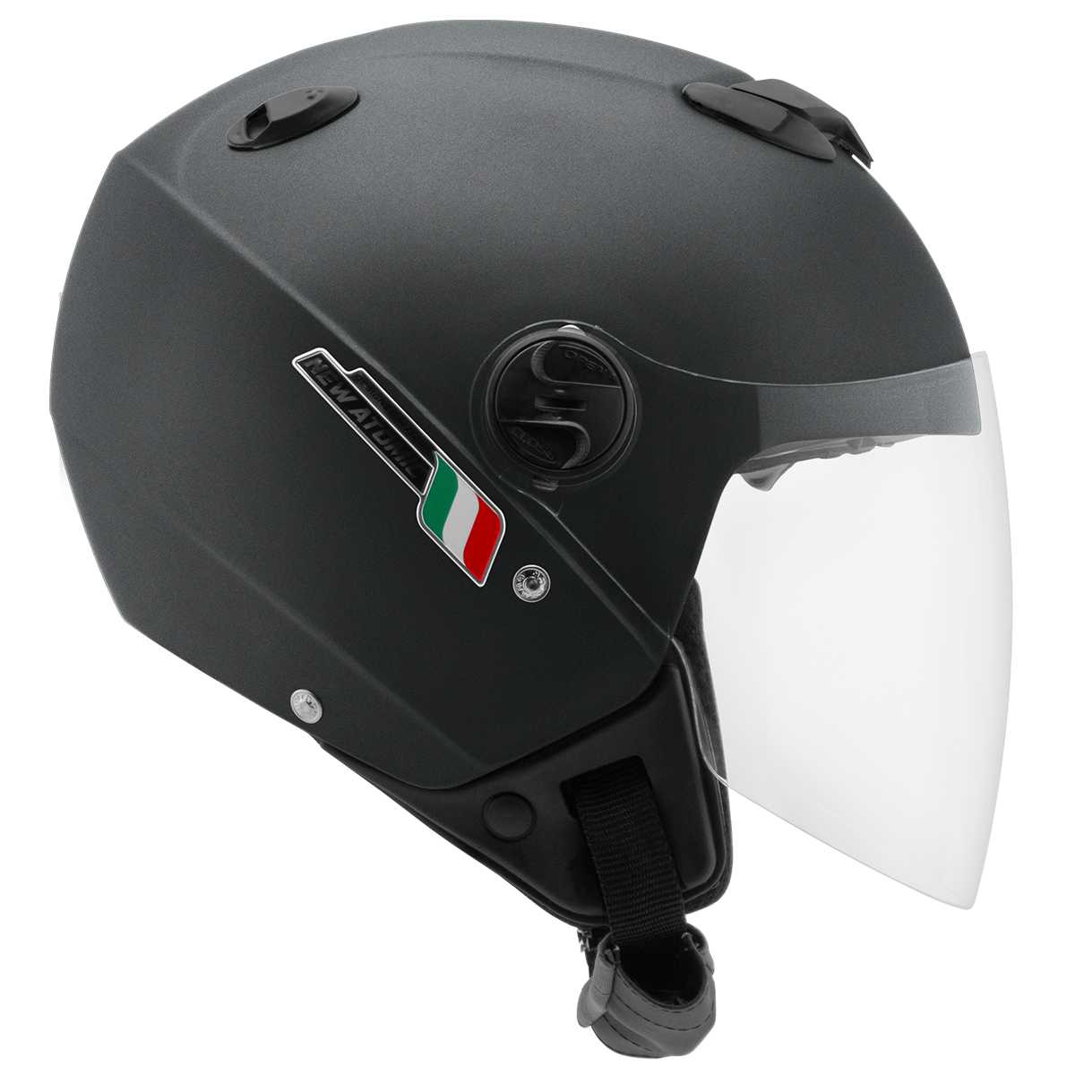 Capacete Aberto Pro Tork New Atomic Elite Viseira Solar Fumê