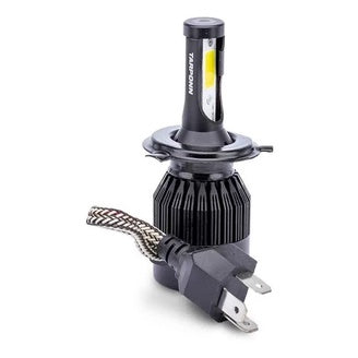 Kit 2 Lampadas Carro E Moto Super Led Cyber H4 6400 Lumes