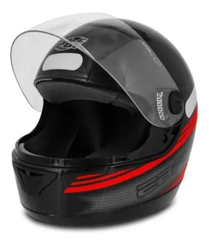 Capacete Moto Ebf 7 Carbon Gt Preto Solid Várias Cores + Nf