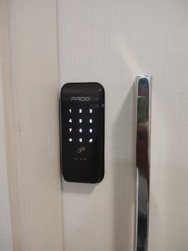 Fechadura Digital Porta Eletronica Sobrepor PADO Com Senha