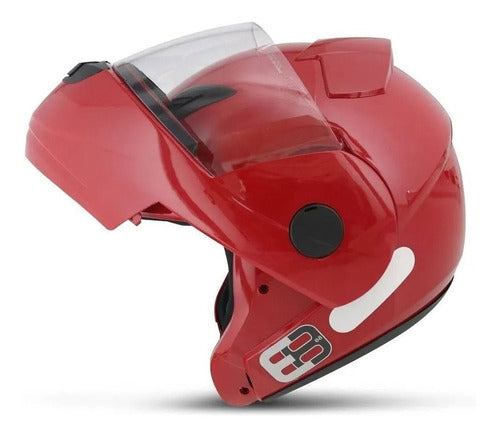 Capacete Articulado Ebf New E8 Robocop Escamoteável + Cores